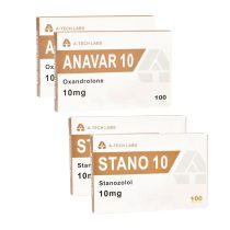 Pack 2GETSHREDDED - Cycle Sèche (Stéroides Oraux Winstrol / Anavar) (A-Tech Labs) - Billede 1