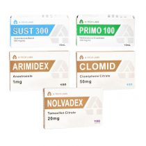 Pack 2GETMUSCLE - Cycle Prise de Masse Sèche (Stéroïdes Injectables Sustanon / Primobolan) (A-Tech Labs) – Image 1
