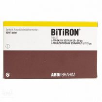 Bitiron T3 T4 100 tabletten