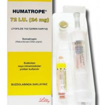 Humatrope (Somatropin) 72 IU (24mg) - Billede 1
