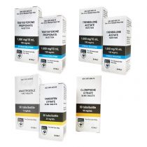 Pack 2GETMUSCLE - Cyclus van droge massatoename (steroïden testosteronpropionaat / trenbolonacetaat) Hilma