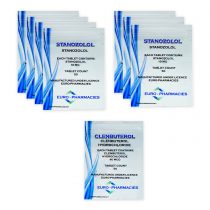 Balení 2GETSHREDDED - Lékárny Euro - Suchý cyklus (orální steroidy Winstrol / Klenbuterol) (10 týdnů)