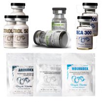 Pack 2GETMUSCLE - Cycle Prise de Masse sèche (Stéroides Sustanon / Deca-Durabolin / Winstrol) Dragon Pharma – Image 1