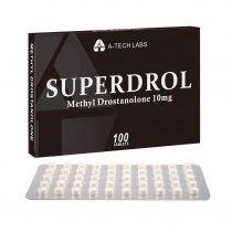SUPERDROL - Oral Methyl Drostanolone - 10mg/tab - 100tabs - A-Tech Labs – Image 1
