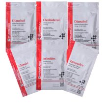 Pack 2GETMUSCLE - Cycle Prise de Masse Sèche (Stéroïdes Dianabol / Clenbuterol) Pharmaqo Labs - 이미지 1