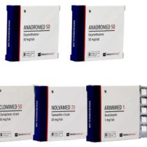 Pack 2GETMASS - Cycle Prise de Masse 4semaine (Stéroide Oral Anadrol) Deus Medical