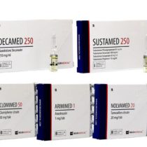 Pack 2GETMASS – Deus Medical - Cycle Prise de Masse - Classique - Sustanon + Deca Durabolin + Protection + PCT