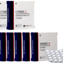 Balení 2GETSHREDDED - Suchý cyklus (perorální steroidy Stanozolol / Cytomel) Deus Medical
