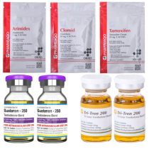Pack 2GETMUSCLE – Cycle Prise de Masse sèche - Niveau Avancé  - (Sustanon - Tri-Trenbolone) Pharmaqo Labs – Image 1