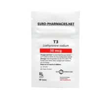 Cytomel T3 50mcg/cachet 50 cachets - Euro Pharmacies