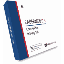 CABERMED 0.5 (Cabergoline) - 50tabs de 0.5mg - DEUS-MEDICAL