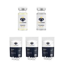Pack 2GETMUSCLE - Cyclus voor droge massatoename (Sustanon / Primobolan injecteerbare steroïden) PRIME PHARMA