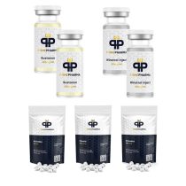 Pack 2GETMUSCLE - Ciclo de Ganancia de Masa Seca (Esteroides Inyectables Sustanon / Winstrol) PRIME PHARMA