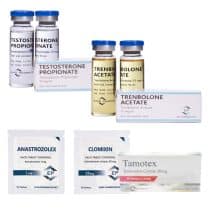 Pack 2GETMUSCLE - Cycle Prise de Masse Sèche (Stéroïdes Testostérone Propionate / Trenbolone Acetate) Euro Pharmacies - Obrázek 1