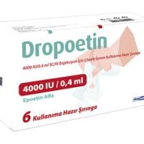 Dropoetin EPO - 4000 UI/0,4 ml - 6 jeringas precargadas