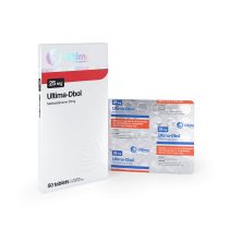 Ultima-Dbol 25 50 pilules x 25 mg - UltimaPharma USA - Imagem 1