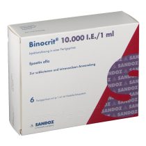Binocrit 10000 Iu 1 Ml - Epoetin Alfa - Sandoz – Image 1