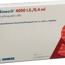 Binocrit 4000 Iu 0.4 Ml. - Epoetin Alfa - Sandoz - Obrázek 1