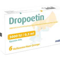 Dropotein 3000 Iu 0.3 Ml. - Epoetin Alfa - Drogsan – Image 1
