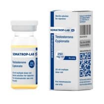 Testosterone Cypionate 10ml - 250 mg - Somatrop-Lab